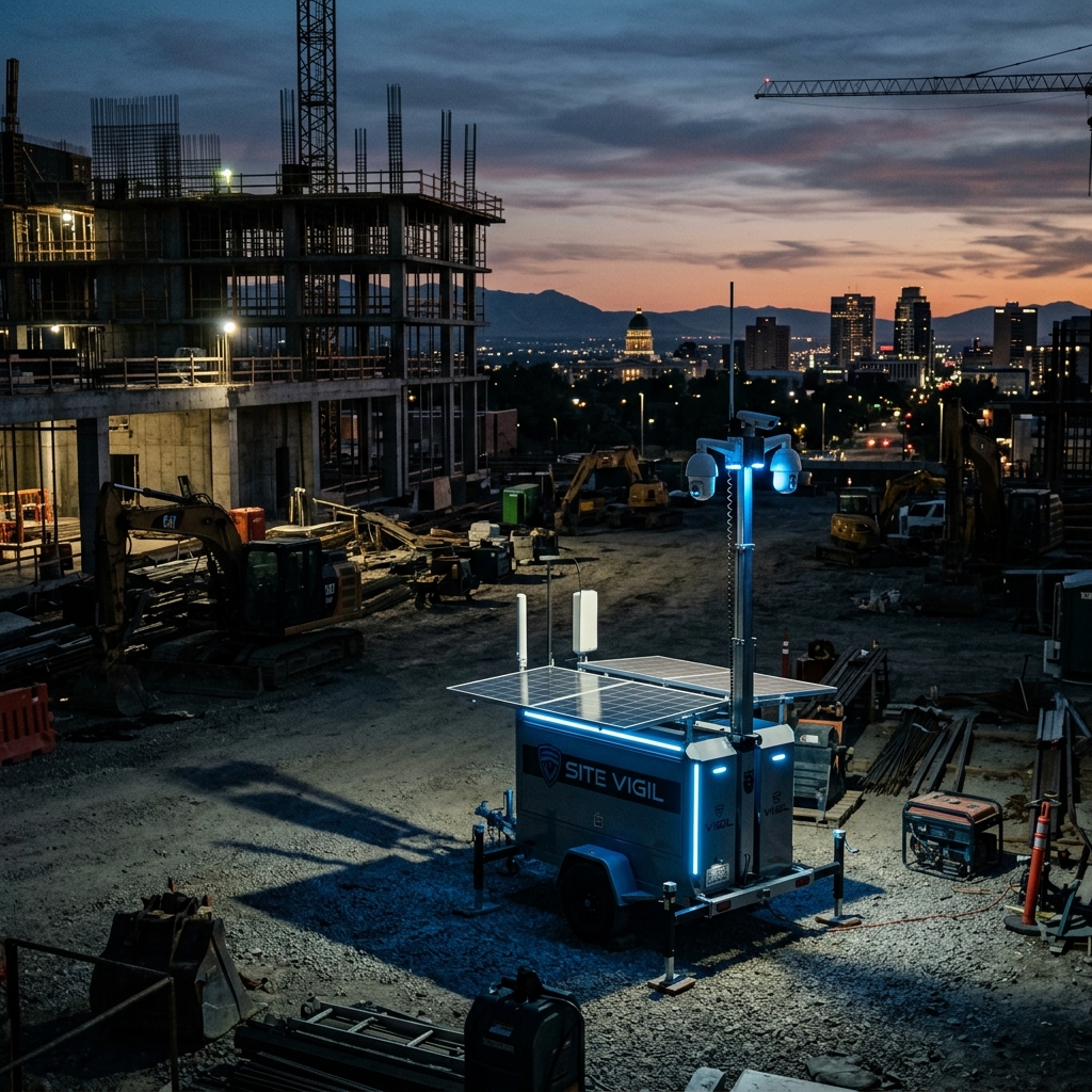 Construction Site Theft in Utah: How Surveillance Can Help Protect Your Job Site